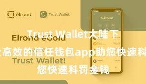 Trust Wallet大陆下载 安全高效的信任钱包app助您快速科罚金钱